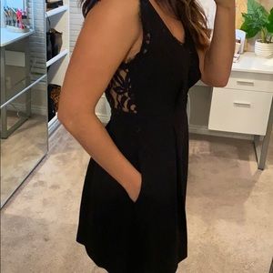 BCBG generation black mini dress